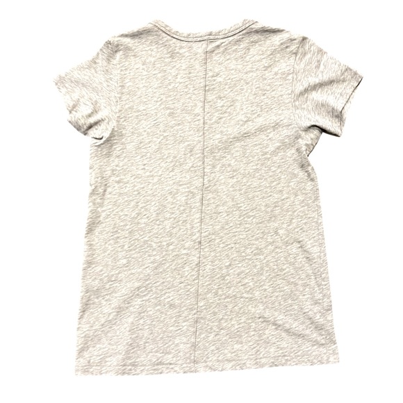 Rag & Bone The Slub U-Neck Tee Heather Grey - Picture 3 of 8